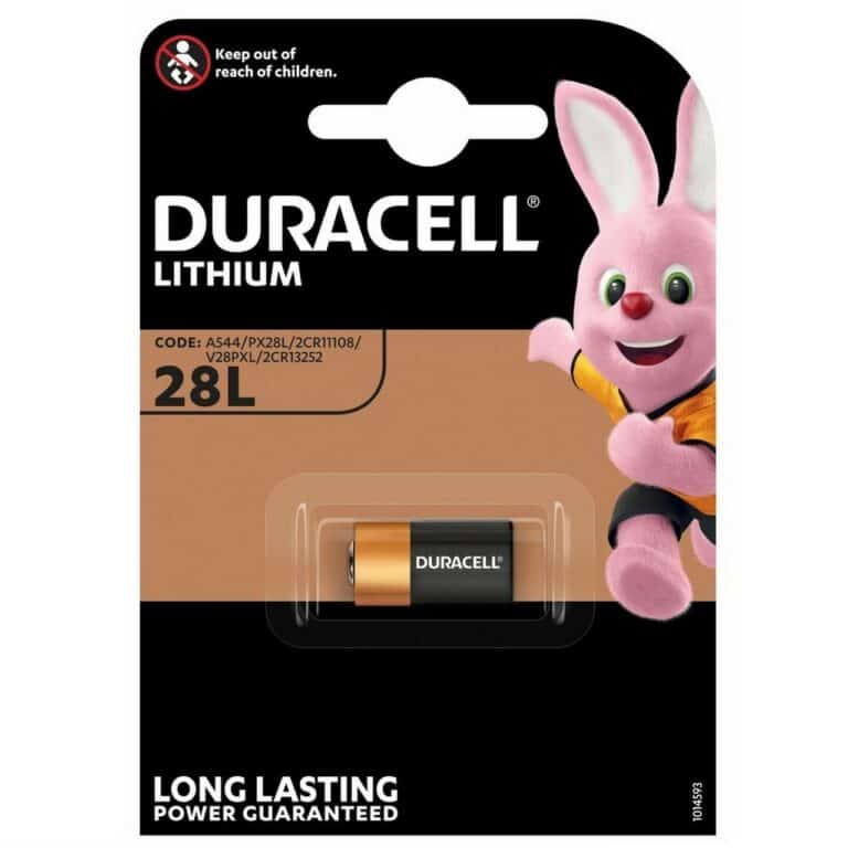 PILA LITIO 28L BATTERIA DURACELL LITHIUM 2CR13252 6V