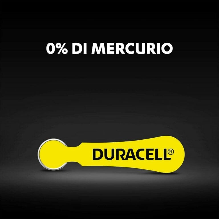 60 pile per apparecchi acustici DURACELL 10 batterie protesi udito PR70 - immagine 10