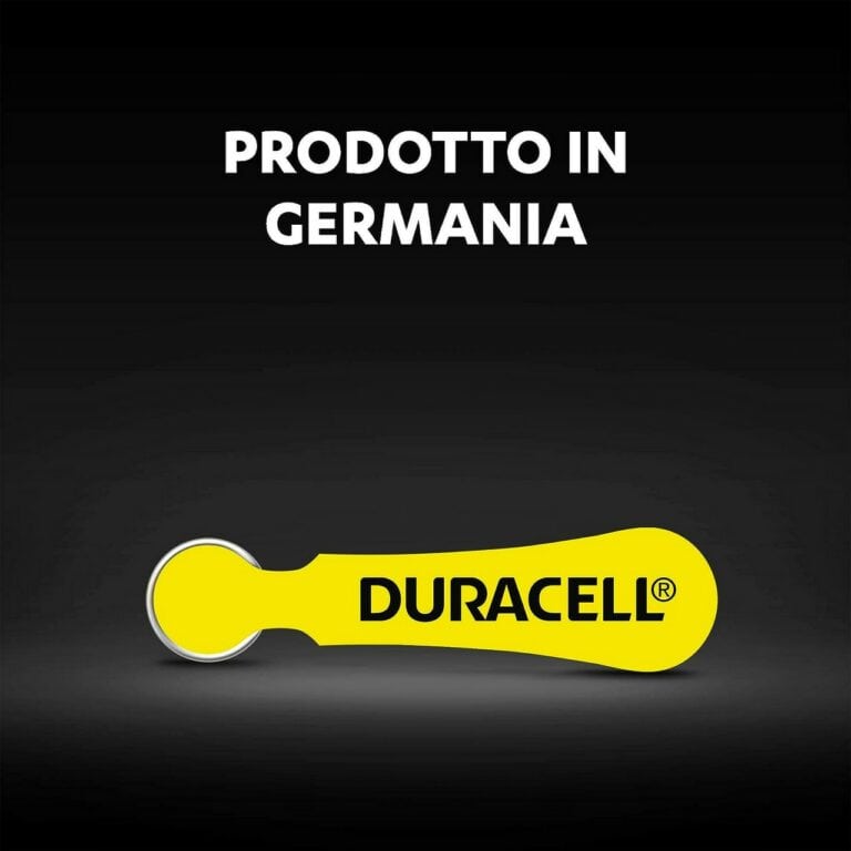 60 pile per apparecchi acustici DURACELL 10 batterie protesi udito PR70 - immagine 7