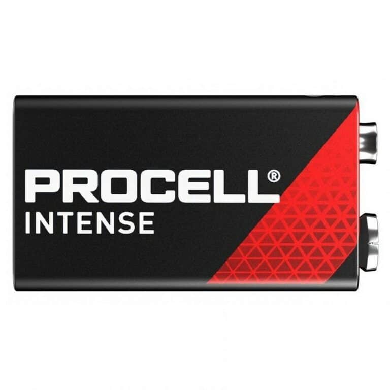 10 PILE ALCALINE 9 volts BATTERIE Block 9V 6LR61 PROCELL INTENSE by DURACELL - immagine 3