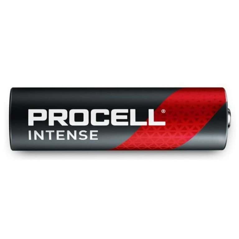 10 PILE ALCALINE AA BATTERIE Stilo LR6 1,5V PROCELL INTENSE by DURACELL - immagine 3