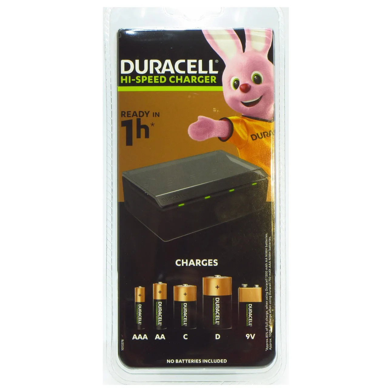 Caricabatterie DURACELL CEF22 Universale per AA, AAA, D, C 1,2v e 9V NiMH