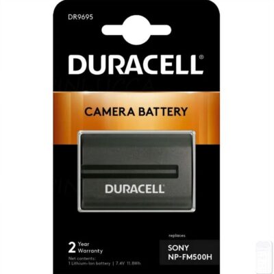 Duracell DR9695 Batteria con Infochip per Sony Alpha SLT-A58, A77, A99 | Sostituisce NP-FM500H