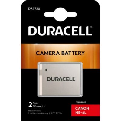 Duracell DR9720 Batteria per Canon PowerShot S95, S120, SX260, IXUS 95 | Sostituisce NB-6L