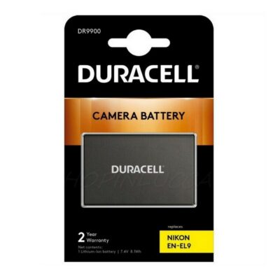 Duracell DR9900 Batteria per Nikon D40, D60, D3000, D5000 | Sostituisce EN-EL9