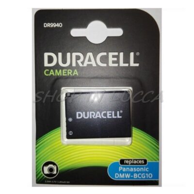 Batteria Ricaricabile DURACELL DR9940 sostituisce Panasonic DMW-BCG10 per Lumix DMC-TZ65 ZX3 ZR3 ZS19