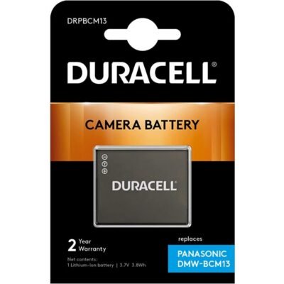 Duracell DRPBCM13 Batteria per Panasonic Lumix TZ40, TZ60, TZ70 | Sostituisce DMW-BCM13