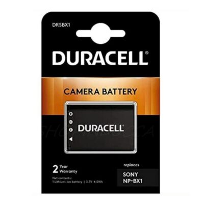 Duracell DRSBX1 Batteria con Infochip per Sony RX100 III, V, VII, ZV-1 | per NP-BX1