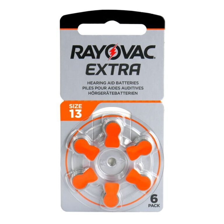 60 pile per apparecchi acustici RAYOVAC EXTRA 13 batterie protesi udito PR48 - immagine 7