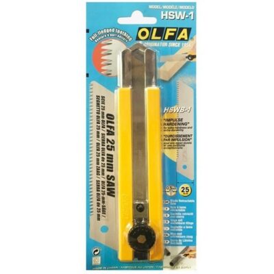 Seghetto Taglierino OLFA HSW-1 per cantiere lama 25mm cartongesso legno