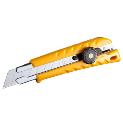 Cutter Taglierino OLFA L-1 in resina lama 18mm moquette linoleum cartongesso
