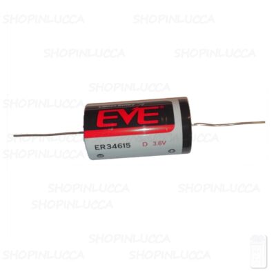 Eve ER34615CNA Batteria Pila Litio Li-SOCl2 3,6v 19000mAh Reofori Saldare