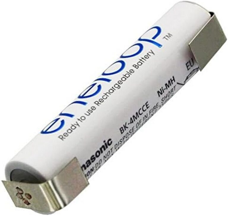 batteria ricaricabile 1,2v a saldare Eneloop pila ministilo AAA 800mAh lamelle saldare