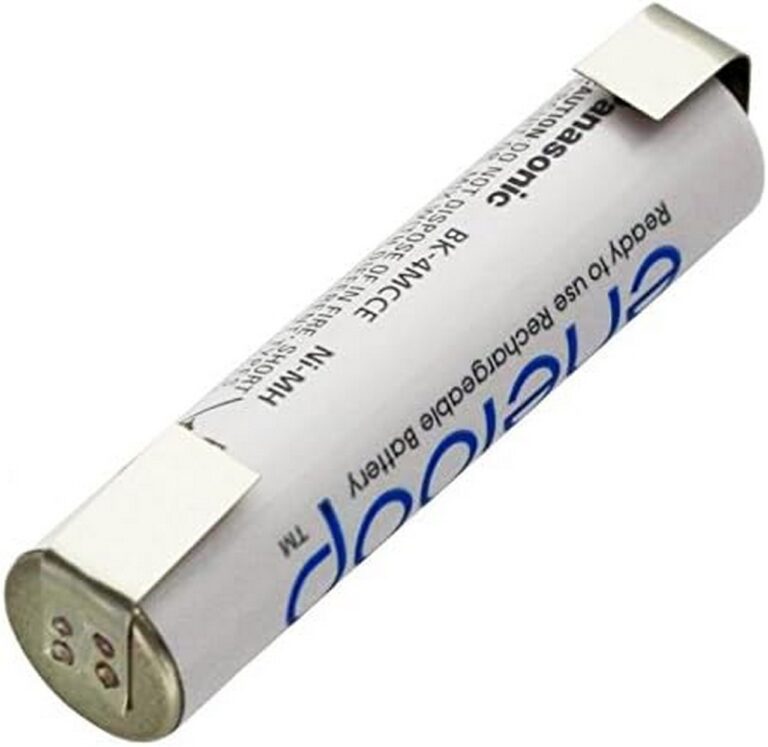 batteria ricaricabile 1,2v a saldare Eneloop pila ministilo AAA 800mAh lamelle saldare - immagine 4
