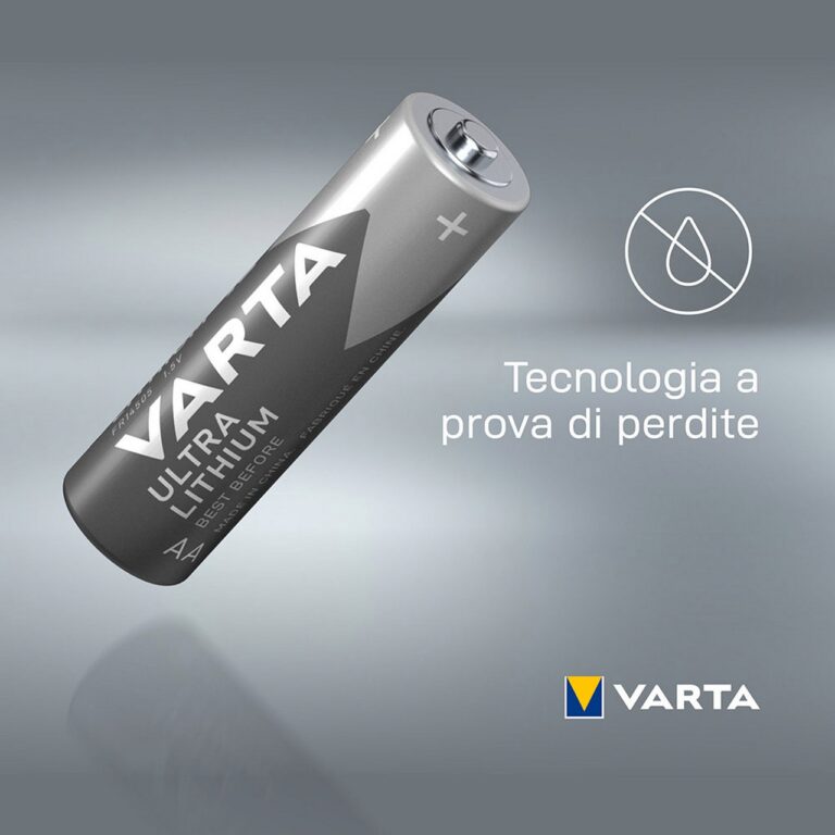 4 VARTA Ultra Lithium AA Pile Batterie Litio Stilo 1,5V Made in Germany - immagine 4