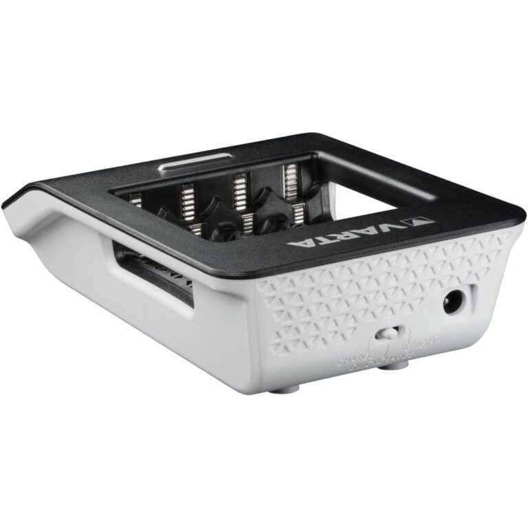 Caricabatterie VARTA LCD Ultra Fast Charger+ con 4 pile Stilo AA 2100mAh NiMH 1,2v - immagine 4