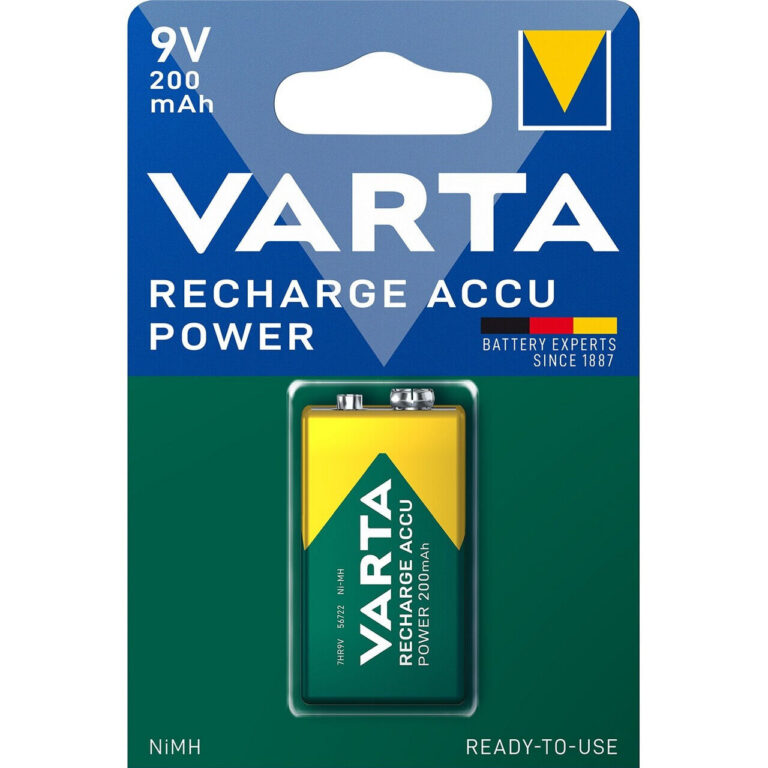 Pila Ricaricabile VARTA RECHARGE ACCU Block 6HR61 200mAh 9v