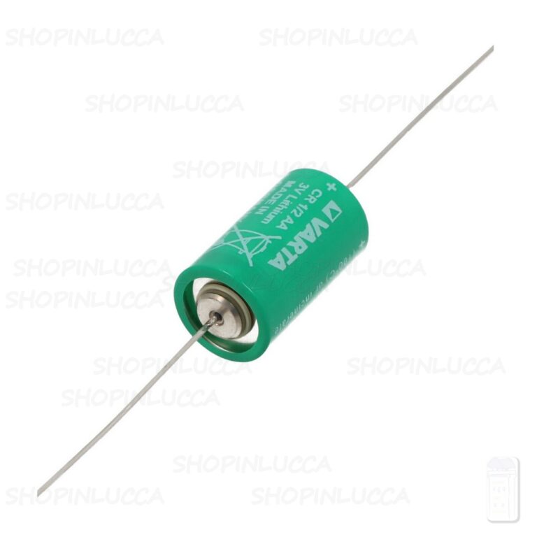 batteria pila litio VARTA CR1/2AA CR14250CNA 3V 950mAh fili reofori saldare - immagine 3