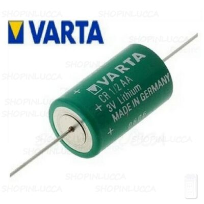 batteria pila litio VARTA CR1/2AA CR14250CNA 3V 950mAh fili reofori saldare