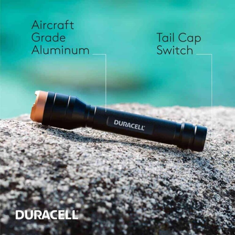 torcia duracell led 150lm autonomia 3h portata 120mt batterie pile incluse - immagine 5