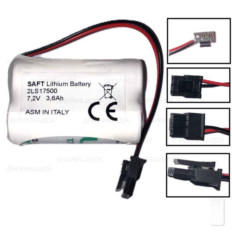 Batteria ABB Robot Articolati IRB compatibile 3HAC044075-001 SAFT 2LS17500 7,2V 3,6Ah