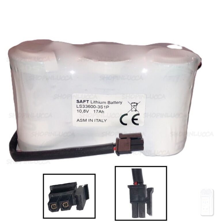 Batteria ABB IRB 3HAC13150-1 SAFT LS33600-3S1P 10,8V 17Ah per Robot Articolati IRB 6600 & IRB 7600