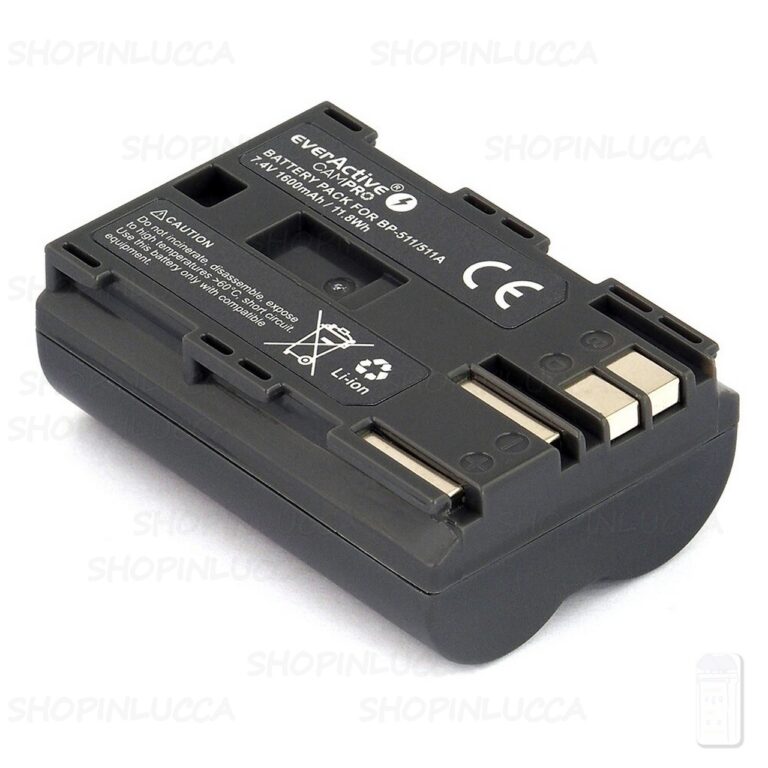 Batteria Ricaricabile CamPro EVB021 sostituisce Canon BP-511 per EOS 300D Powershot PRO90 - immagine 3