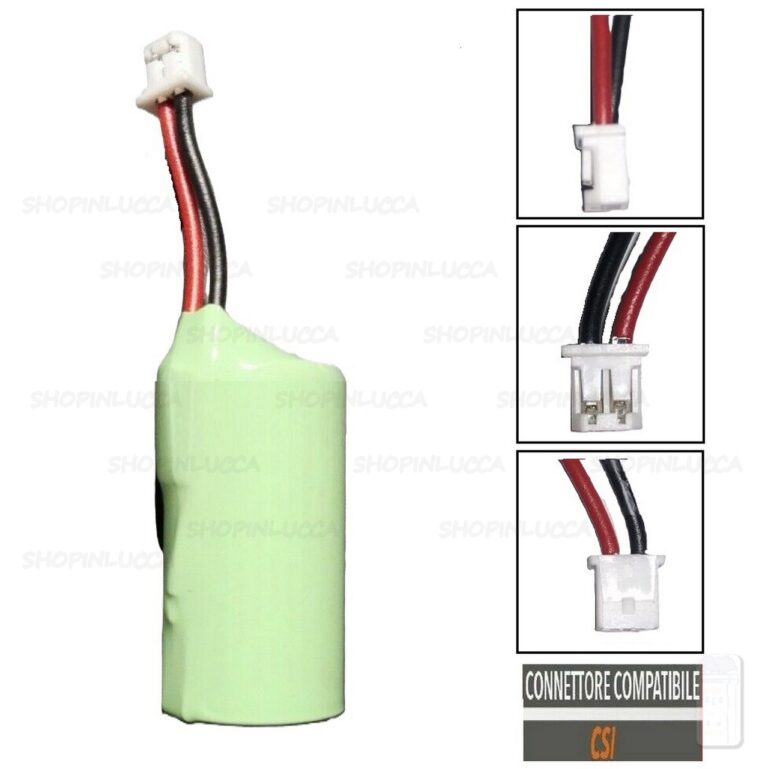 Batteria allarme CSI LT3015 pila PANASONIC CR123 x rilevatori e terminali radio