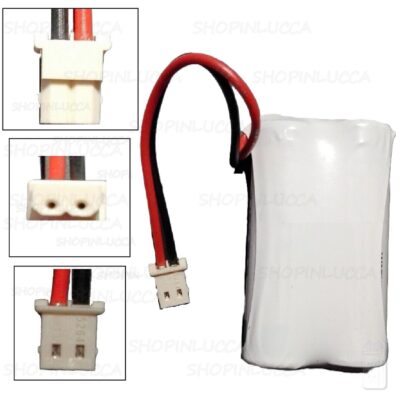 Batteria allarme DUEVI BAT7V2SENS pila SAFT 2LS14500 7,2V per sensori DIRRVE-DT EWALL-DT tastiere DVTR-OLED-B DVTR-OLED-N