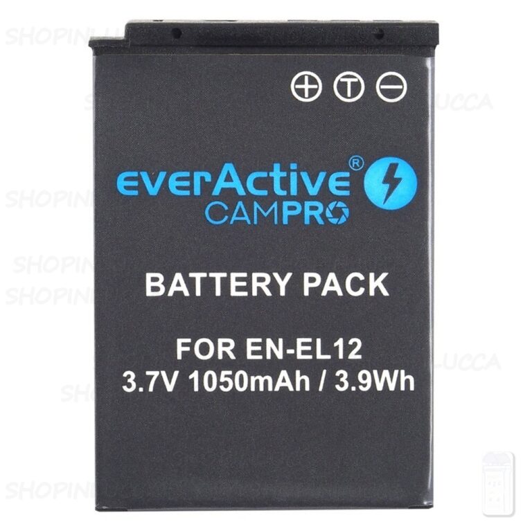 Batteria Ricaricabile CamPro EVB014 sostituisce Nikon EN-EL12 per Coolpix series - immagine 4