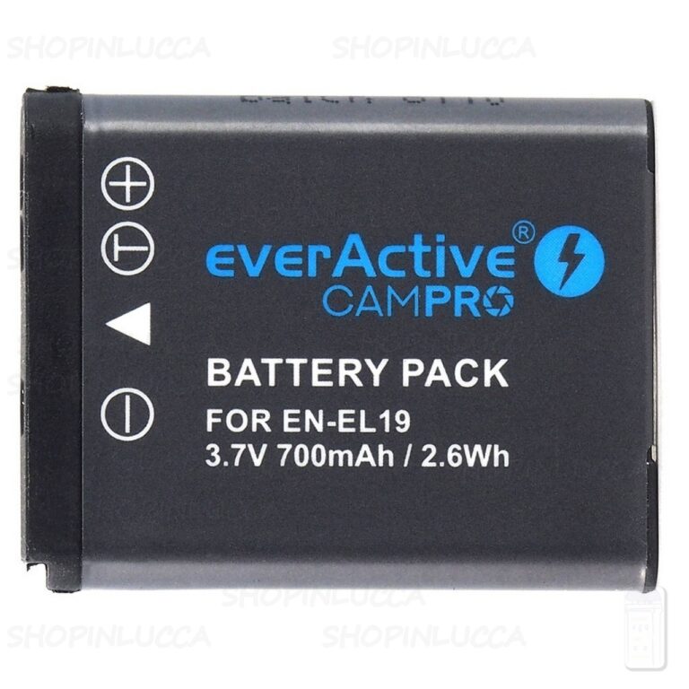 Batteria Ricaricabile CamPro EVB011 sostituisce Nikon EN-EL19 per CoolPix S Series - immagine 3