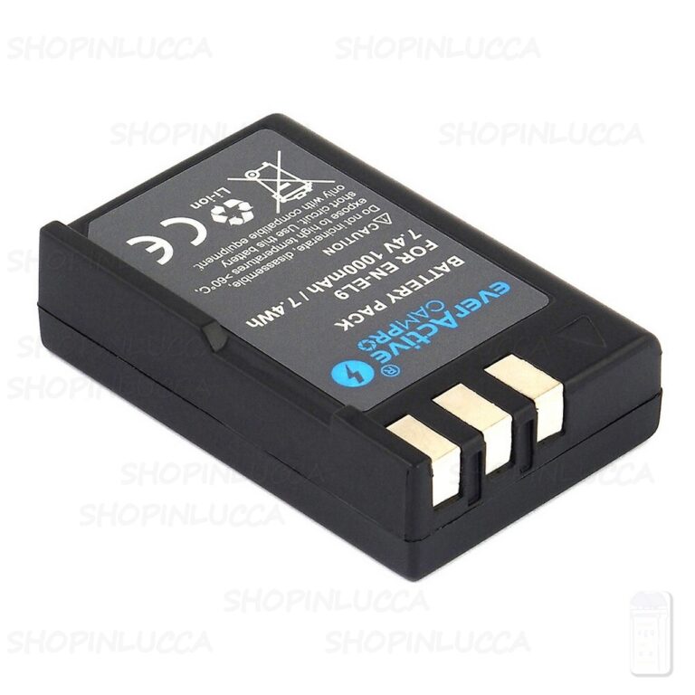 Batteria Ricaricabile CamPro EVB010 sostituisce Nikon EN-EL9 per D series - immagine 2