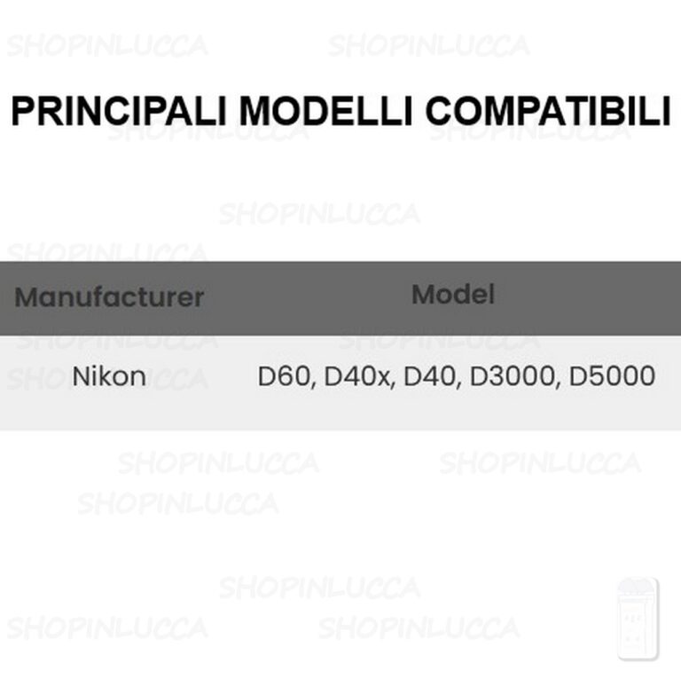 Batteria Ricaricabile CamPro EVB010 sostituisce Nikon EN-EL9 per D series - immagine 4