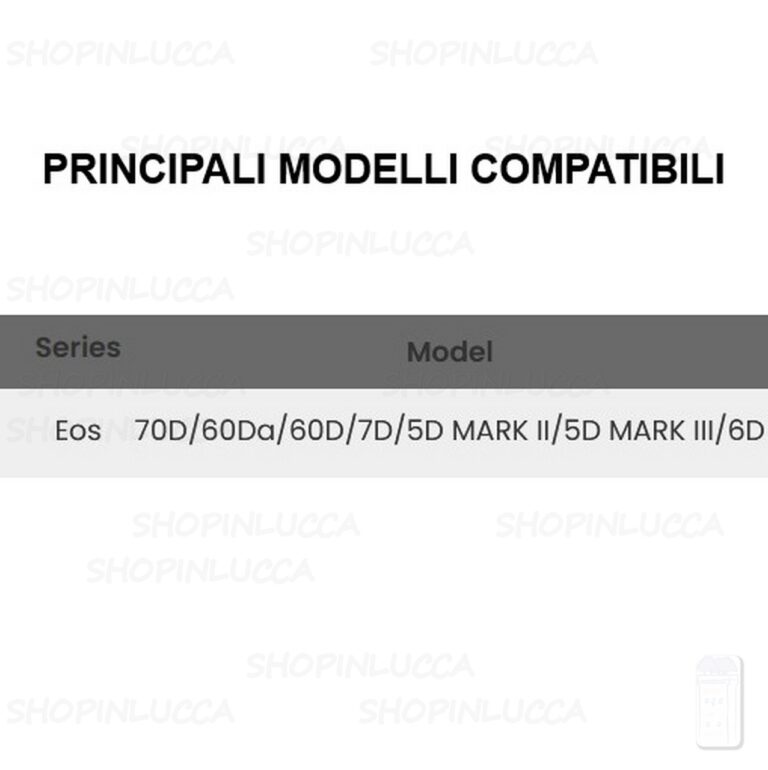 Batteria Ricaricabile CamPro EVB019 sostituisce Canon LP-E6 per EOS Fotocamera 7D MKII 70D - immagine 4