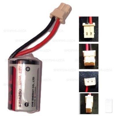 Batteria allarme SELECT SBT08 pila EVE ER14250 per rilevatore apertura infissi S308 DB708