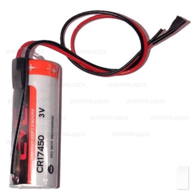 Batteria allarme infrarosso camera video SICURIT WPM20EXTCAM Pila 17450 3V 2400mAh solo cavi