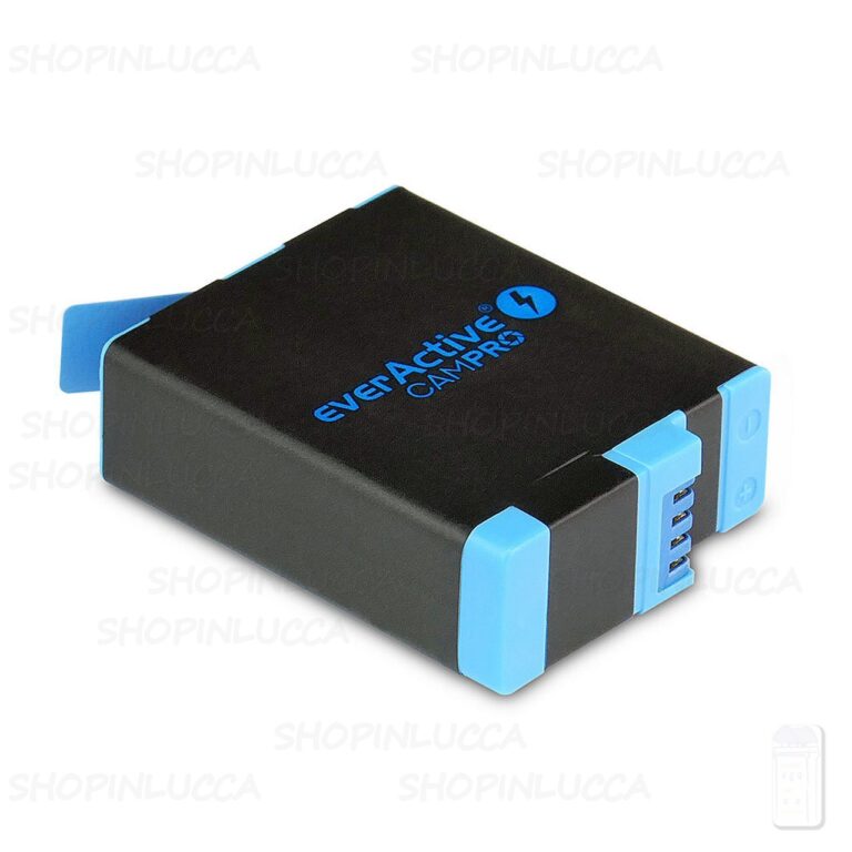 Batteria Ricaricabile CamPro EVB027 per GoPro Hero 9 Pila Litio 3,85v 1720mah Action Cam AJBAT-001 - immagine 2
