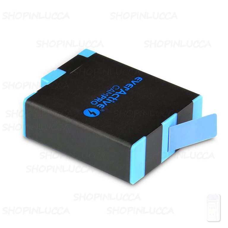 Batteria Ricaricabile CamPro EVB027 per GoPro Hero 9 Pila Litio 3,85v 1720mah Action Cam AJBAT-001 - immagine 3