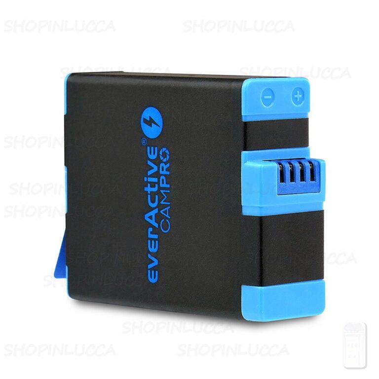 Batteria Ricaricabile CamPro EVB027 per GoPro Hero 9 Pila Litio 3,85v 1720mah Action Cam AJBAT-001 - immagine 4