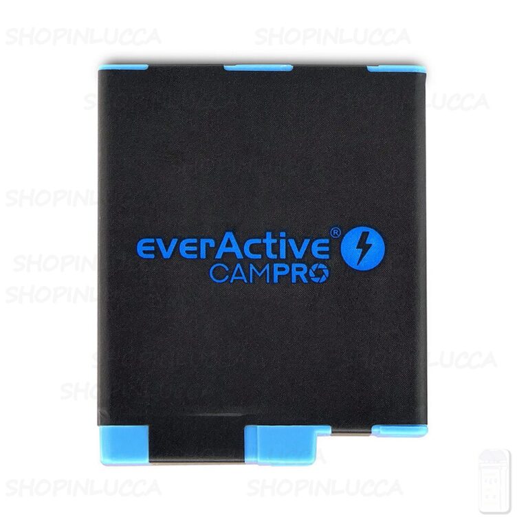 Batteria Ricaricabile CamPro EVB027 per GoPro Hero 9 Pila Litio 3,85v 1720mah Action Cam AJBAT-001 - immagine 5