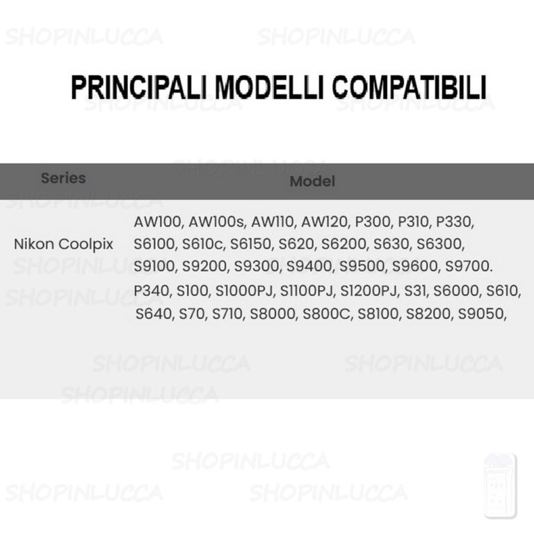 Batteria Ricaricabile CamPro EVB014 sostituisce Nikon EN-EL12 per Coolpix series - immagine 5