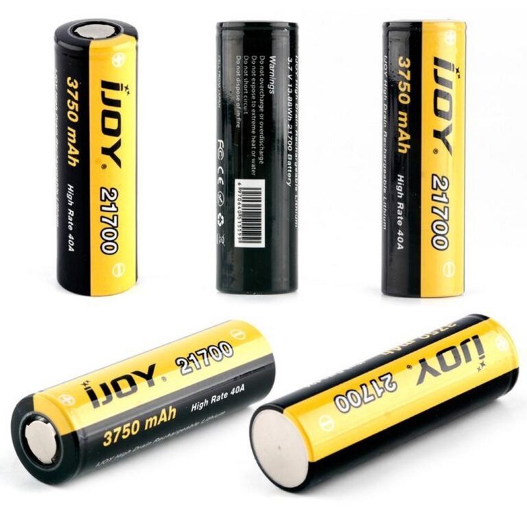 Batteria Pila Ricaricabile IJOY 21700 Litio 3,7V 3750mAh scarico 40A - immagine 2