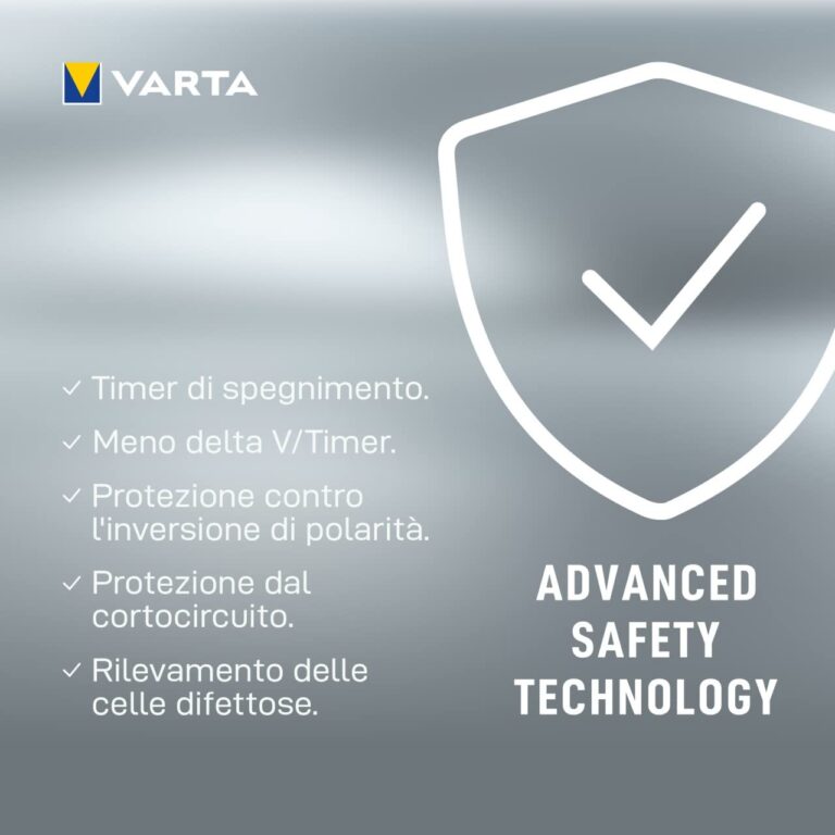 Caricabatterie VARTA LCD Charger vuoto per pile Stilo AA Ministilo AAA NiMH 1,2v - immagine 4