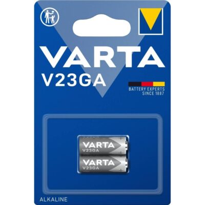 2 PILE VARTA V23GA BATTERIE Cilindriche ALCALINE 12V Germany Brand